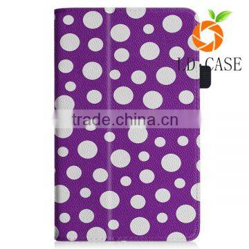 Fantasy Flower Diamond Style Wallet PU Leather Case for Samsung Galaxy Tablet