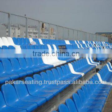 Outdoor Portable Grandstand Seating - Hot Dipped Galvanized High Tensile Strength Steel Scaffold photo-3