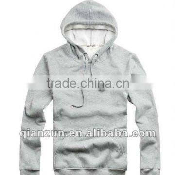 2012 autumn Mens casual comfortable autumn fleece jacket with cotton and polyester material