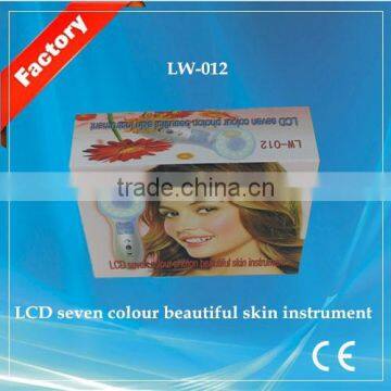 LCD Skin Care Color Photon Ultrasonic Beauty Machine (LW-012) photo-4