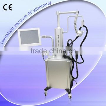 2015 High Quality Ultrasonic Liposuction Fat Burning Cavitation Vacuum RF Slimming Machine F017 5 In 1 Cavitation Machine