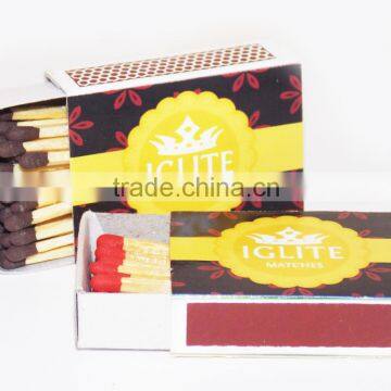 Wooden Safety Match Boxes with Popular Splints