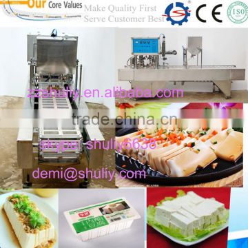 Automatic Lactone Bean Curd Filling and Sealing Machine Milk Filling and Sealing Machine for Sale