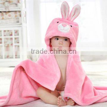 Leopard animal cheap printed bathrobe for kids