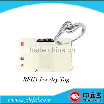 HF ISO 15693 RFID tag label RFID custom printed jewelry tags