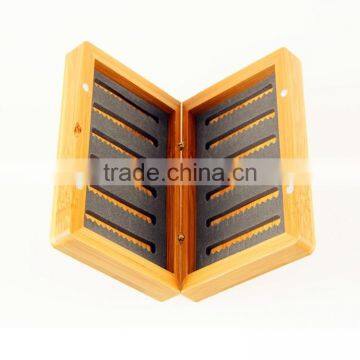 Popular Wooden bamboo fly fishing box