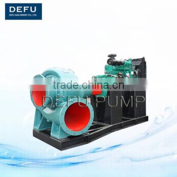 HW Series high flow mix flow pump with diesel engine