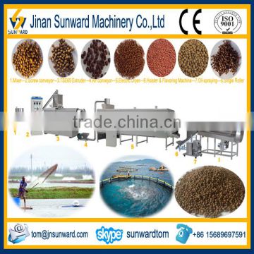 Floating Fish Feed Pellet Process Line Machinery