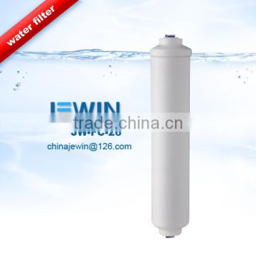 Post inline t33 water filter cartridge activated carbon