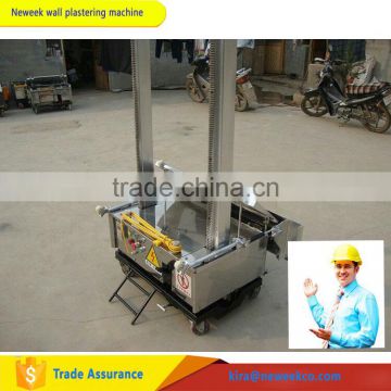 NEWEEK 5m height smooth cement mortar plastering machine for wall