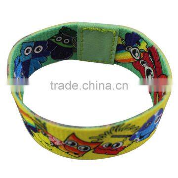 China Wholesale High Secure Fabric Wristband With Plastic Fastener photo-5