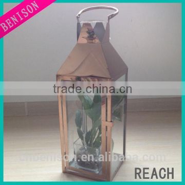 Candle Lanterns Stainless Steel Hurricane Candle Lantern