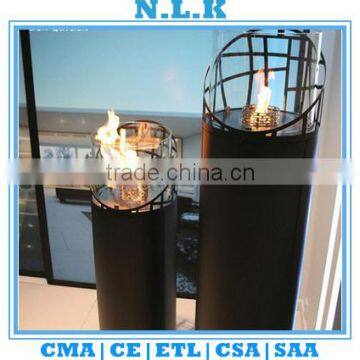 [N.L.K] BRAND high quality outdoor landscap Ethanol fireplace CE certificate freestanding indoor bio ethanol glass fireplace