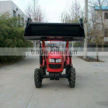 Tractor HT304 with front loader,Foton engine hood,powre steering,4WD,cabin options