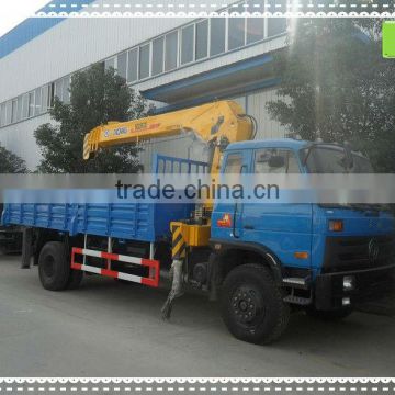 new arrival truck mounted crane 3.5T truck with crane dongfeng chassis