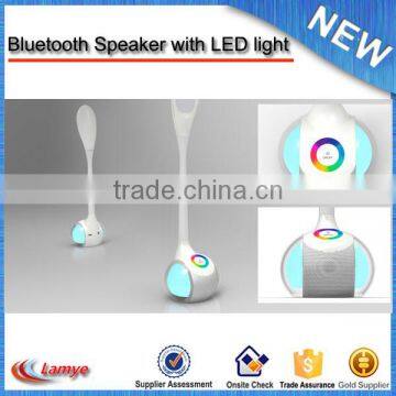 2016 Most Popular Product Bluetooth Speaker Led Lamp for Metal Reading Lamp Desk Lamp Table Lamp photo-3