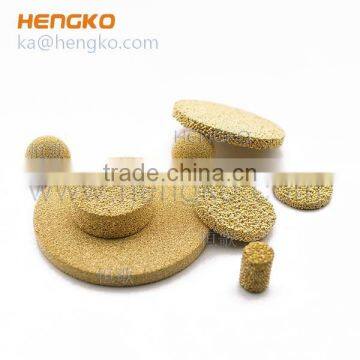 Microporous Brass Powder Sintered Filter Disk photo-4