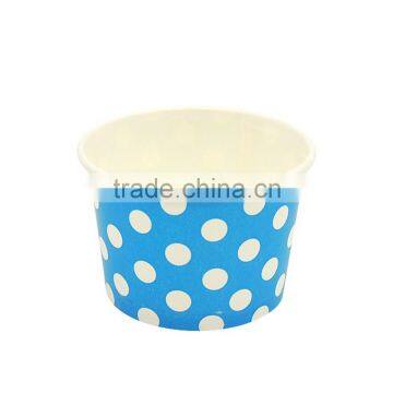 Custom Printed Disposable Paper Ice Cream Cups With Clear Lid photo-2