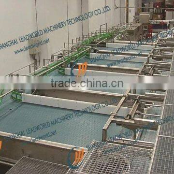 pet bottle destacking conveyor