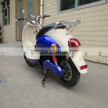 New Fashion 2 Wheeler Vintage Vespa Battery Operated Moped Scooter photo-3