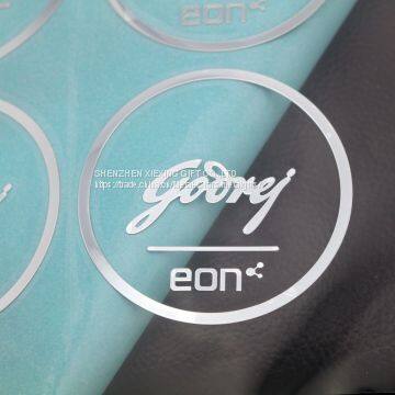 Custom Metal Logo Design Guitar Stickers Decals photo-4