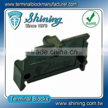 TE-010 Rail Mounted M3 Screw Low Voltage Plastic Terminal Connector photo-3