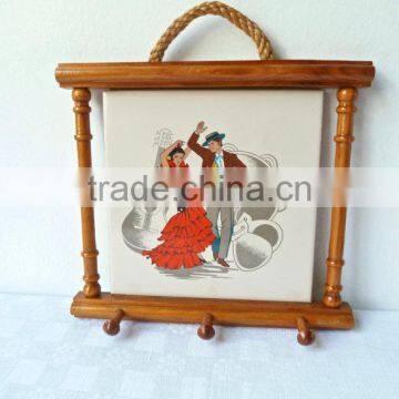 Unusual Vintage Wooden Frame photo-2