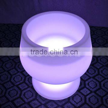 2015 New Cordless Waterproof Rechargeable RGBW Multi Color LED Light up Bar Ice Bucket photo-3