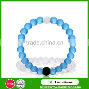 Female Favorite Fshion Jewelry Silicone Spiky Bead Bracelets/Cheap Custom Silicone Bracelets photo-3