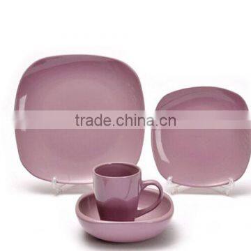 China Manufacture Chocolate Color Ceramic Dinner Set / Ceramic Tableware photo-2
