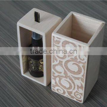 New Designer Decoration Fancy Paulownia Wooden Essential Oil Packaging Box photo-6