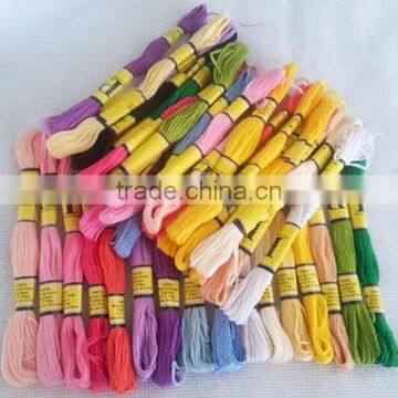Wholesale Polyester Threads Cross Stitch Thread for Embroidery Sewing 100% Polyester Thread Floss Dmc Color 447 photo-5