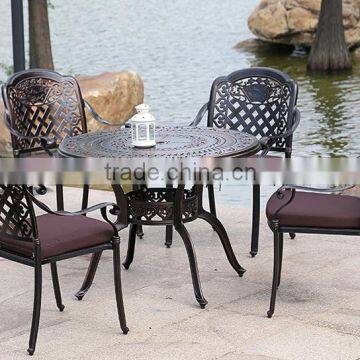 2015 Sigma Dinning Table and Chair Set Die Cast Aluminum Outdoor Furniture photo-2