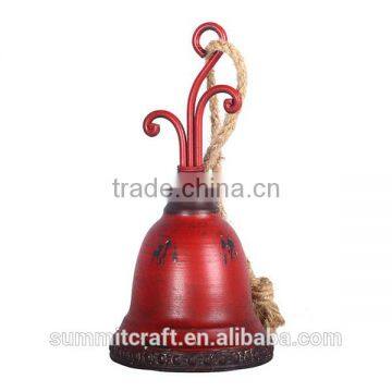 Resin Wall Hanging Jingle Bell Christmas Decoration Supplier photo-4