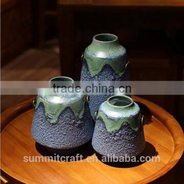 Antique Chinese Porcelain Vase Blue Chinese Vase photo-3