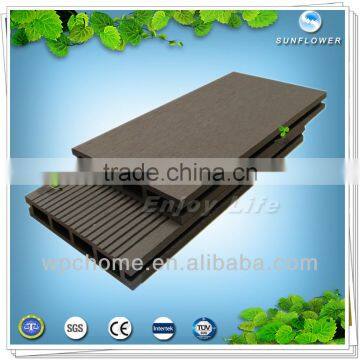 Antiseptic Wood Plastic Composite Decking Waterproof Laminate Flooring Wpc Decking photo-4