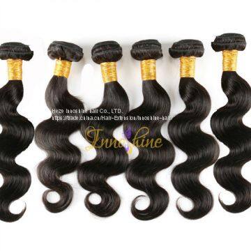 Wholesale Natural Virgin Remy Indian Human Body Wave Human Hair Weft/weaving photo-2