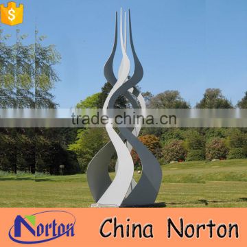 outdoor playground landscaping stainless steel outdoor sculpture NTS-596X