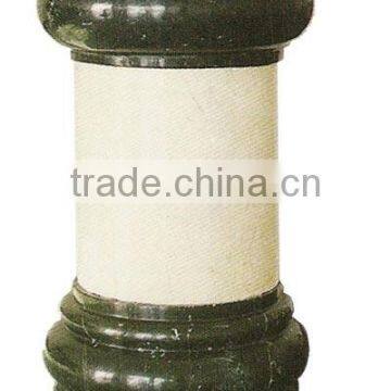 carved marble column