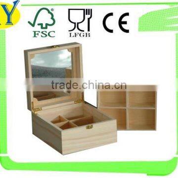 european customized standing mirror jewelry box