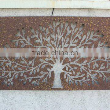 Decorative metal wall art