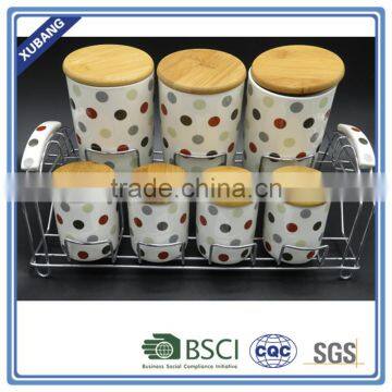 Promotion Colorful Small Airtight Ceramic Spice Jar photo-3