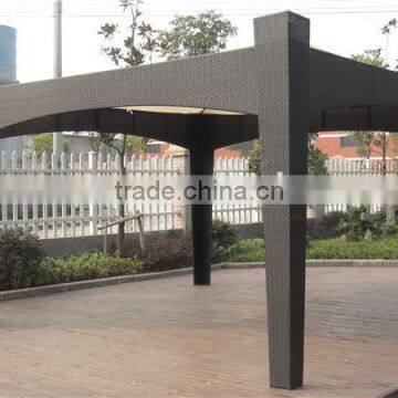 New Design Outdoor Garden Rattan Pavilion Gazebo photo-4