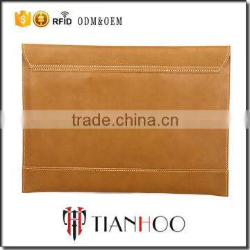 Personalised Women Leather Envelope Clutch Bag Custom Hand Bags photo-5