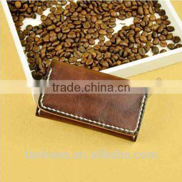 Men and Women's Genuine Leather Credit Card Holder photo-2