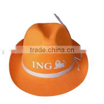 Best Sale St. Patrick's Day Fashion Wool Felt Hat Blank Body Wholesale With Ribbon Feather for Man Woman Promotion Gifts photo-5