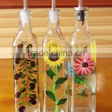 hot selling glass storage bottle