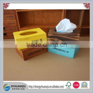 Fashion Handmade Originals Wooden Tissue Box