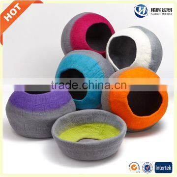 China Wholesale Cheap Price Colored Wool Felt Cat House in Stock photo-4