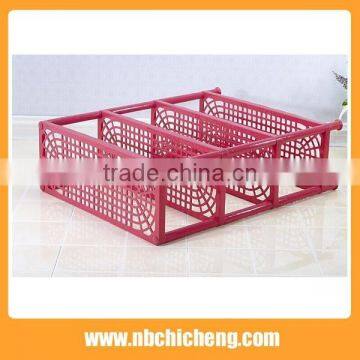 4 Layers Plastic Waterproof Shoe Rack photo-2